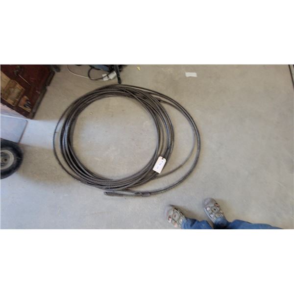Coiled Steel Cable 3/4"