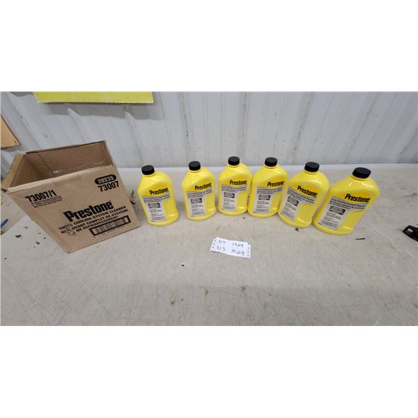 Prestone Total Cooling System Cleaner 650 ml Bottles, Six