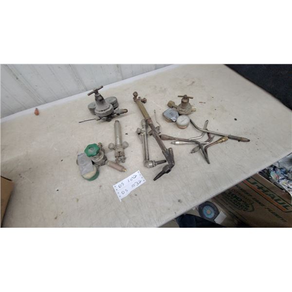 Oxy-Fuel Cutting and Welding Equipment with Regulators, Torches, Tips, and More