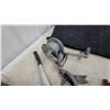 Image 3 : 2 Ton Axle Stand, Caster Wheels, Hand Winch, Wire Spool, and More