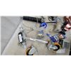 Image 4 : 2 Ton Axle Stand, Caster Wheels, Hand Winch, Wire Spool, and More
