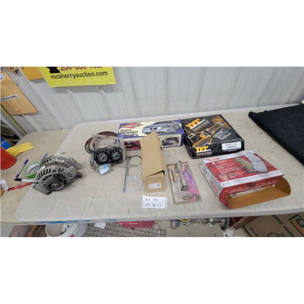 Alternator, Raybestos Brake Pads, DT Components DRK311L Drivetrain Kit, Gauges, and More
