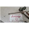 Image 5 : Vintage Mercury Decorative License Plate, Carburetor, Crank Handle, and More