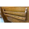 Image 6 : Solid Oak Church Pew with Celtic Cross Detail 97 x 21 x 40