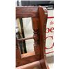 Image 5 : Wooden Storage Bench with Spindle Back and Hinged Seat 50 x 37 x 19