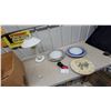Image 1 : White Table Lamp, Flush-Mount Ceiling Lights, Duck Wall Clock, Flashlight, and More