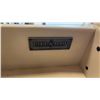 Image 5 : Pike & Main Doral Sideboard, Antique White Finish, Two Drawers, Three Glass-Pane Doors 56 x 15 x 33