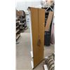 Image 7 : White Painted Curio Display Cabinet with Mirrored Back and Glass Panels 71 x 20 x 11