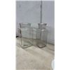 Image 3 : Hazel Atlas Scotty Dog Glass Pitcher, Apothecary Jars, 2 Fire-King Bowls & Platter and More