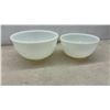 Image 4 : Hazel Atlas Scotty Dog Glass Pitcher, Apothecary Jars, 2 Fire-King Bowls & Platter and More