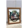 Image 3 : Bartles & Jaymes Premium Wine Cooler Mirror and Framed 1899 Remington Typewriters Advertisement