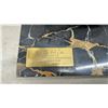 Image 3 : Brass Chariot Figurine, Golden Gem Adding Machine, Buffalo Pen Holder, and More