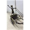 Image 7 : Brass Chariot Figurine, Golden Gem Adding Machine, Buffalo Pen Holder, and More