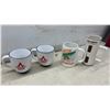 Image 4 : Collection of Vintage Advertising Mugs, Nestle Quik, CN Dash 8, Dubble Bubble, and More