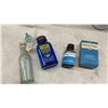 Image 5 : Vintage Glass Bottle Collection, Improved Crown Jar, Polo Cologne, Peanut Butter Bear Jars, and