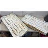 Image 1 : Wayne Gretzky's Overtime NHL Tabletop Rod Hockey Games, Mid-1990s, 2 Lots, No Players or