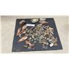 Image 1 : Collection of Agate, Chalcedony, and Abalone Shell Specimens