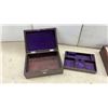 Image 4 : Collection of Decorative Wooden Boxes Including Inlaid Jewelry Box, Poker Box, and More