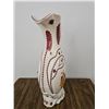 Image 2 : Decorative Ceramic Pitcher with Floral Motif by DMK Canada