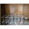 Image 1 : Clear Glass Stemware Collection, Approx. 20 Pieces