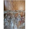 Image 4 : Clear Glass Stemware Collection, Approx. 20 Pieces