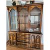 Image 2 : Wooden China Cabinet with Glass Display and Storage