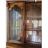 Image 4 : Wooden China Cabinet with Glass Display and Storage
