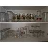 Image 2 : Glassware, Red Storage Container, and Black Roaster Pan