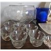 Image 3 : Glassware and Decorative Mantel Clock