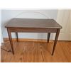 Image 1 : Mid-Century Wooden Side Table with Tapered Legs
