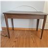 Image 2 : Mid-Century Wooden Side Table with Tapered Legs