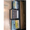 Image 3 : Rotating Wooden Media Storage Unit with Cassette and CD Organization