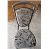 Image 3 : Rectangular Dining Table with 6 Upholstered Chairs - 70W x 30H
