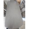 Image 4 : Rectangular Dining Table with 6 Upholstered Chairs - 70W x 30H