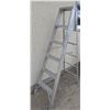 Image 2 : Aluminum Folding Step Ladder With Five Steps