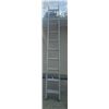 Image 1 : Aluminum Extension Ladder with Blue Rubber Feet