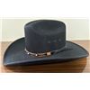 Image 1 : Black Felt Cowboy Hat with Decorative Band by Lammes