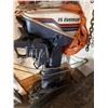 Image 2 : Evinrude 15 HP Outboard Motor with Anchor and Rope