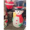 Image 2 : Three Vintage Christmas Blow Mold Decorations