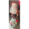 Image 3 : Three Vintage Christmas Blow Mold Decorations
