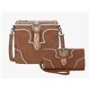 Image 1 : Montana West Vintage Concealed Carry Collection Wallet and Tote with S&W M&P380 Sheild EZ 380ACP