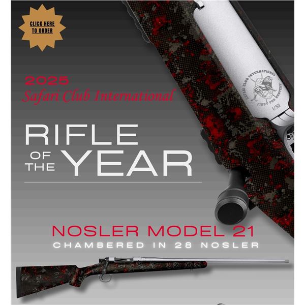 28 Nosler Model 21 Rifle