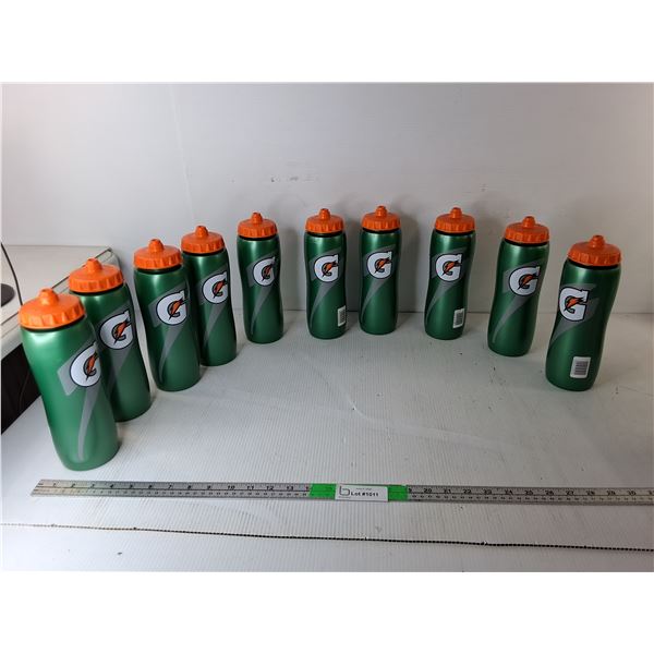 (10) Gatorade Bottles
