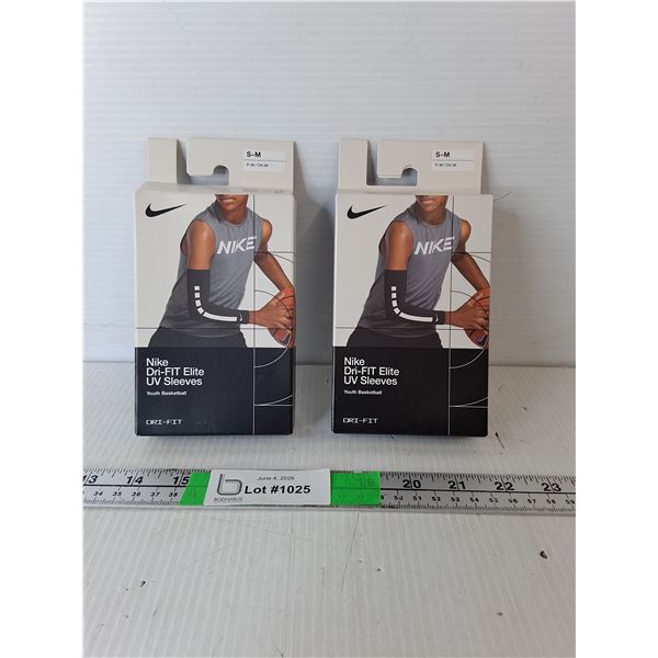 (4) Nike Dri-fit UV Sleeves-S/M