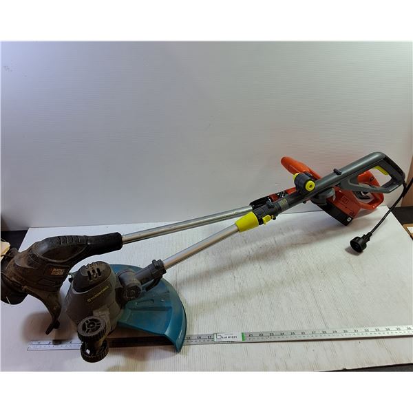 (2) Grass Cutters - Black & Decker, YardWorks Up To 40"