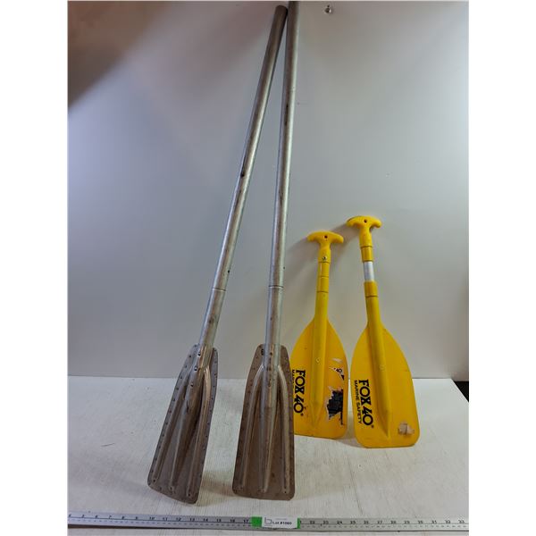 (2) Sets Of Boat Padles Up To 45", Cannot Ship