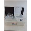 Image 1 : (3) Clear Plastic Storage Containers As-Is