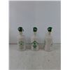 Image 1 : (3) Empty Roughrider Royal Charter Rye Whisky Whiskey Bottles