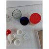 Image 4 : Assorted Plastic and Glassware Cups with Accessories As-Is