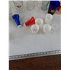 Image 5 : Assorted Plastic and Glassware Cups with Accessories As-Is